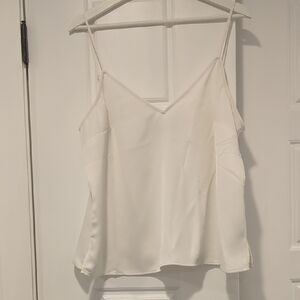A New Day Elegant White Camisole